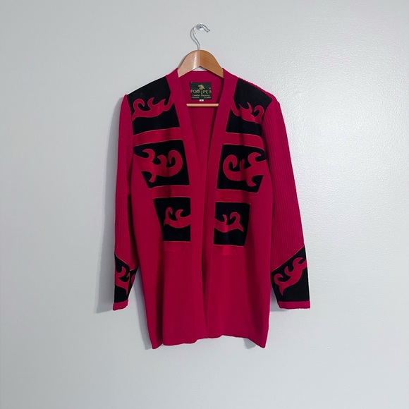 Pompeii Vintage Leather Blend Cardigan - Picture 1 of 3